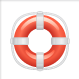 lifesaver representing help is available to customers